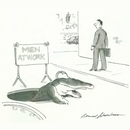 Bernard Schoenbaum Cartoon